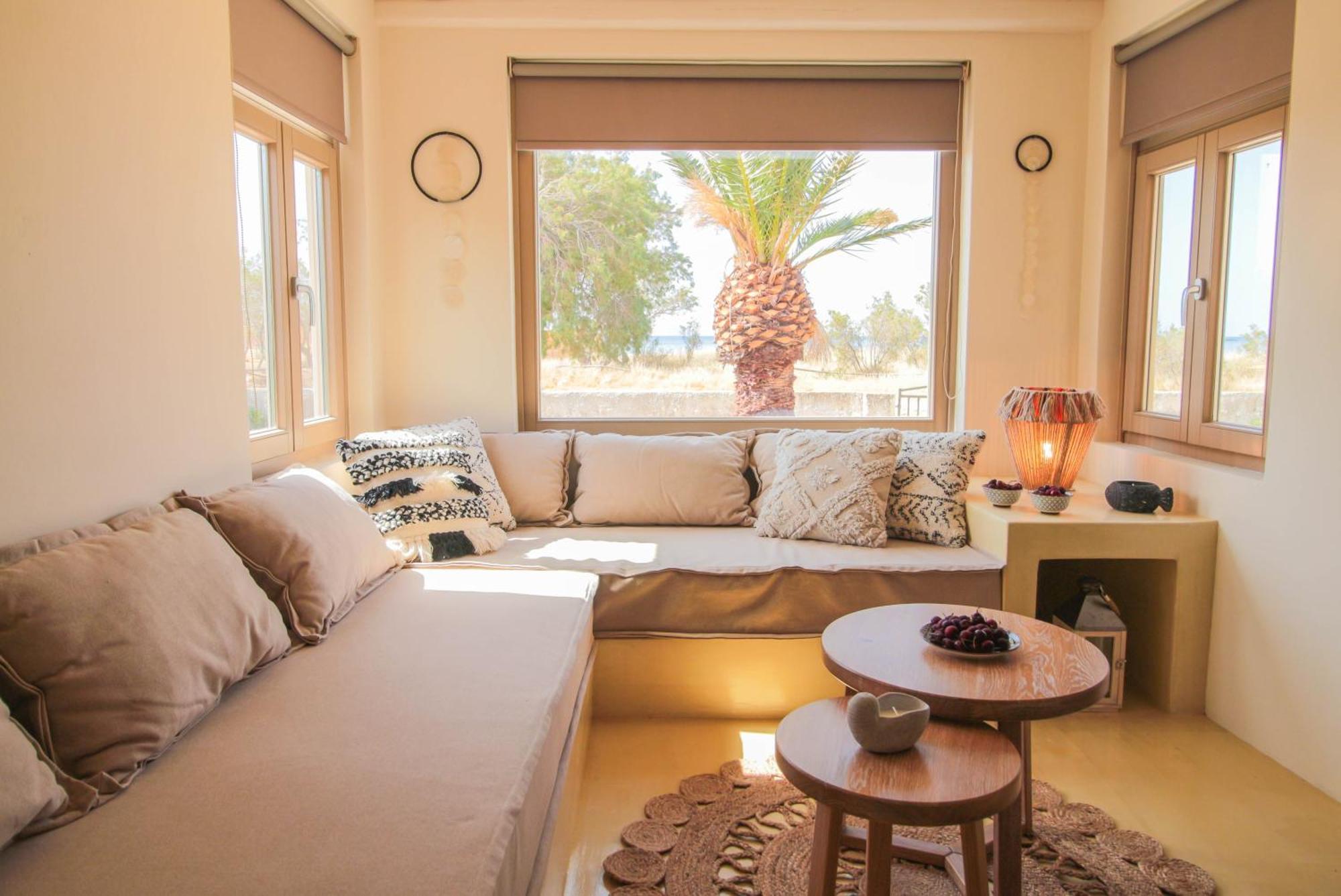 אגיוס יואניס 4Twaves Beach House - Beachfront In Agios Ioannis מראה חיצוני תמונה